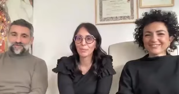 Fabio Scaliati, Sabina Ortolano e Arianna Valentini